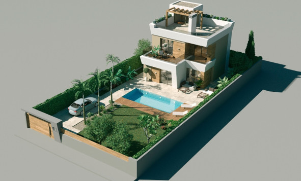 Nieuwbouw woningen - 3. Halfvrijstaand huis - Ciudad Quesada - Costa Blanca Zuid