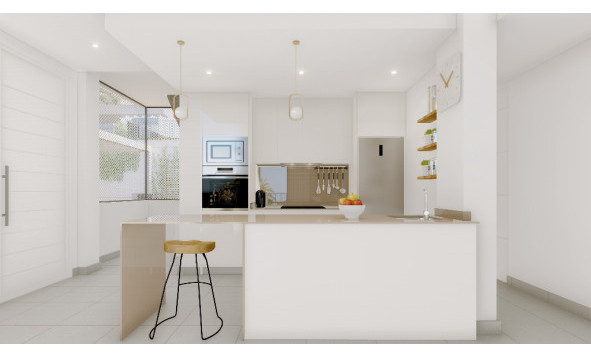 Nieuwbouw woningen - 3. Halfvrijstaand huis - Polop - Costa Blanca Noord