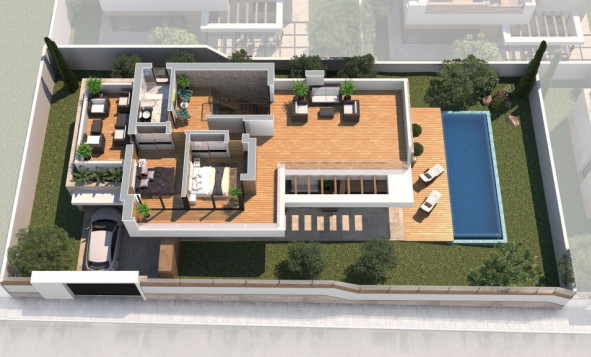 Obra nueva - 3. Casa pareada - Ciudad Quesada - Costa Blanca Sur