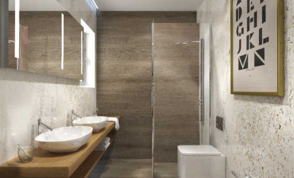 Nieuwbouw woningen - 3. Halfvrijstaand huis - Benidorm - Costa Blanca Noord