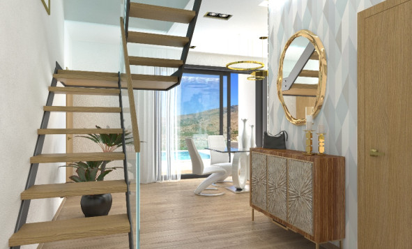 Nieuwbouw woningen - 3. Halfvrijstaand huis - Benidorm - Costa Blanca Noord