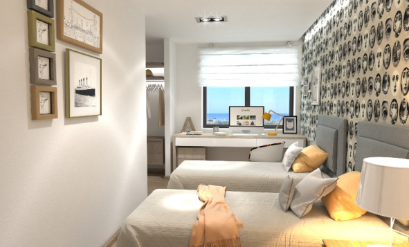Nieuwbouw woningen - 3. Halfvrijstaand huis - Benidorm - Costa Blanca Noord