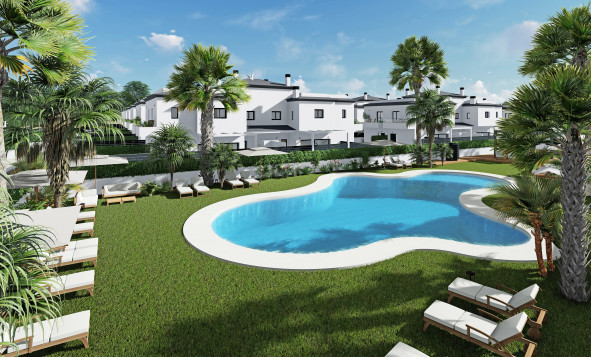 Nieuwbouw woningen - 2. Town house / tussenwoning - Gran Alacant - Costa Blanca Zuid