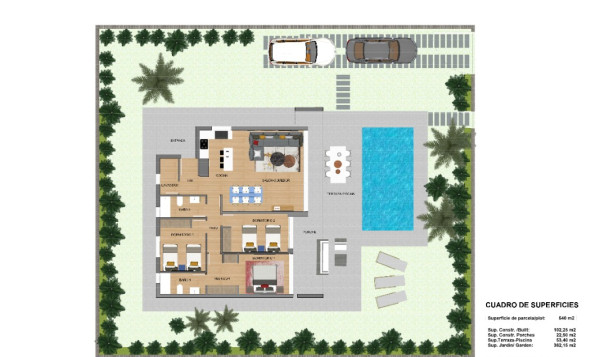 Nieuwbouw woningen - 3. Halfvrijstaand huis - Mar Menor - Costa Calida