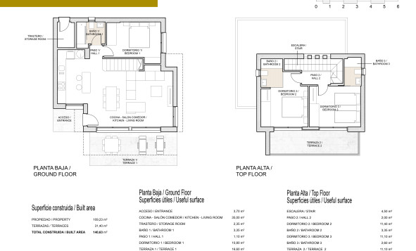 Nieuwbouw woningen - 3. Halfvrijstaand huis - Vistabella Golf - Costa Blanca Zuid