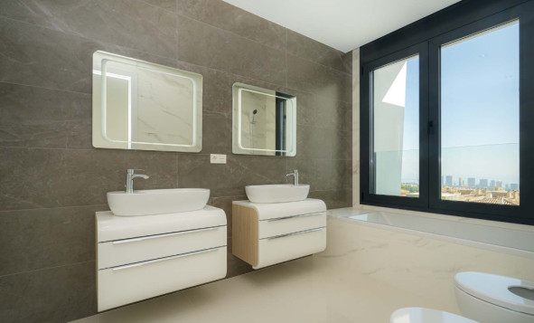 New build - 3. Semi-detached house - Finestrat - Costa Blanca North