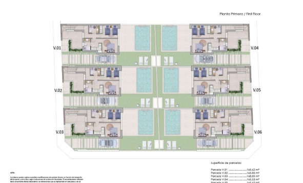 Nieuwbouw woningen - 3. Halfvrijstaand huis - Pilar de la Horadada - Costa Blanca Zuid