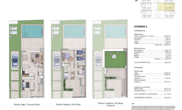 Nieuwbouw woningen - 3. Halfvrijstaand huis - Pilar de la Horadada - Costa Blanca Zuid