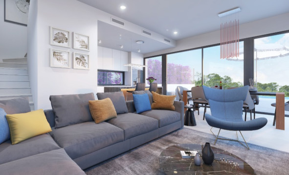 Nieuwbouw woningen - 3. Halfvrijstaand huis - Lomas de Don Juan - Costa Blanca Zuid