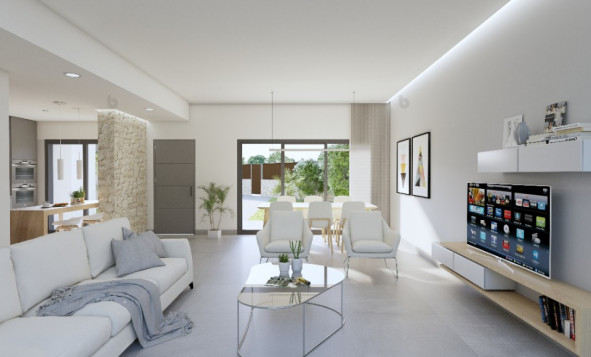 Nieuwbouw woningen - 3. Halfvrijstaand huis - Lo Romero - Costa Blanca Zuid
