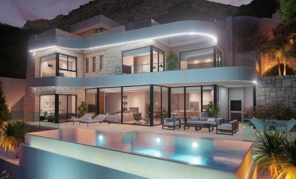 Nieuwbouw woningen - 3. Halfvrijstaand huis - Altea - Costa Blanca Zuid