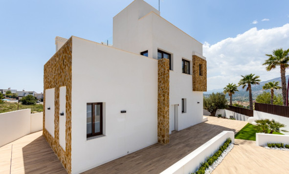 Obra nueva - 3. Casa pareada - Finestrat - Costa Blanca Norte 