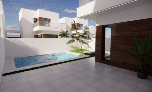 Nieuwbouw woningen - 3. Halfvrijstaand huis - San Fulgencio - Costa Blanca Zuid