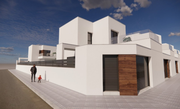 Nieuwbouw woningen - 3. Halfvrijstaand huis - San Fulgencio - Costa Blanca Zuid