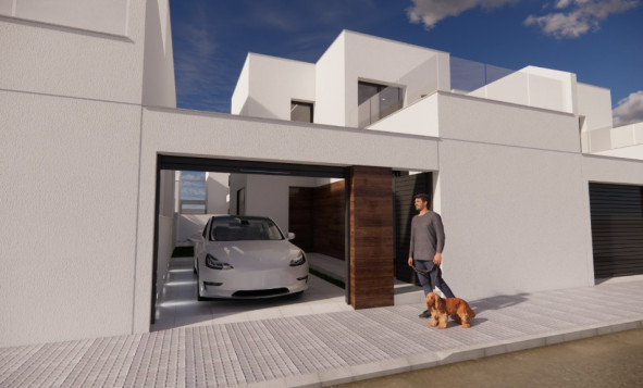 Nieuwbouw woningen - 3. Halfvrijstaand huis - San Fulgencio - Costa Blanca Zuid