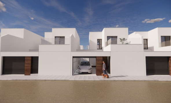 Nieuwbouw woningen - 3. Halfvrijstaand huis - San Fulgencio - Costa Blanca Zuid