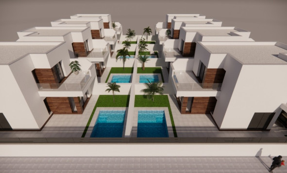 Nieuwbouw woningen - 3. Halfvrijstaand huis - San Fulgencio - Costa Blanca Zuid