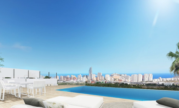 Nieuwbouw woningen - 3. Halfvrijstaand huis - Finestrat - Costa Blanca Noord