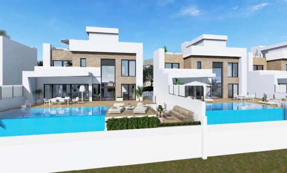 Nieuwbouw woningen - 3. Halfvrijstaand huis - Finestrat - Costa Blanca Noord