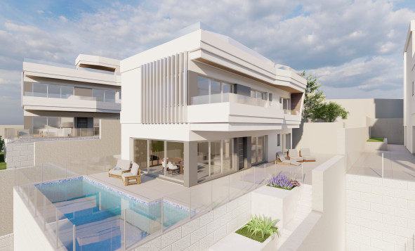 Nieuwbouw woningen - 3. Halfvrijstaand huis - Dehesa de Campoamor - Costa Blanca Zuid