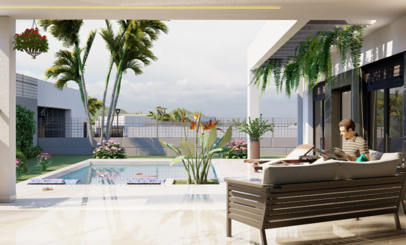 Nieuwbouw woningen - 3. Halfvrijstaand huis - Algorfa - Costa Blanca Zuid