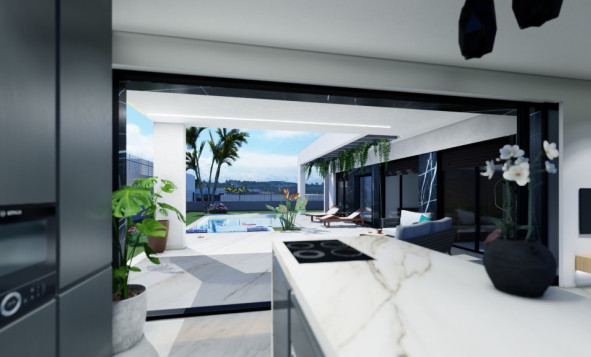 Nieuwbouw woningen - 3. Halfvrijstaand huis - Algorfa - Costa Blanca Zuid