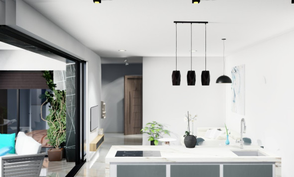 Nieuwbouw woningen - 3. Halfvrijstaand huis - Algorfa - Costa Blanca Zuid