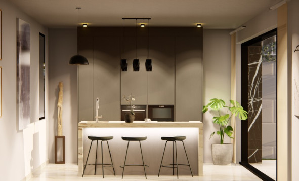 Nieuwbouw woningen - 3. Halfvrijstaand huis - Algorfa - Costa Blanca Zuid