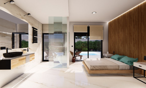 Nieuwbouw woningen - 3. Halfvrijstaand huis - Algorfa - Costa Blanca Zuid