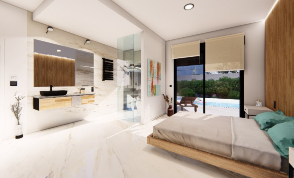 Nieuwbouw woningen - 3. Halfvrijstaand huis - Algorfa - Costa Blanca Zuid