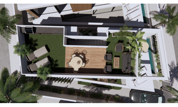 Obra nueva - 3. Casa pareada - Pilar de la Horadada - Costa Blanca Sur