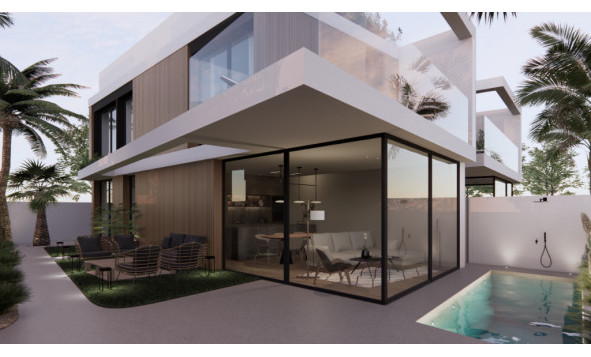 Obra nueva - 3. Casa pareada - Pilar de la Horadada - Costa Blanca Sur