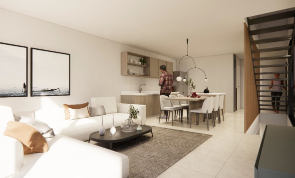 Nieuwbouw woningen - 3. Halfvrijstaand huis - Los Alcazares - Costa Calida
