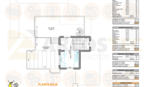 Herverkoop - 3. Halfvrijstaand huis - Dehesa de Campoamor - Costa Blanca Zuid