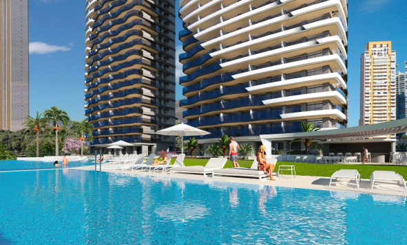 Nieuwbouw woningen - 1. Appartement / flat - Benidorm - Costa Blanca Noord