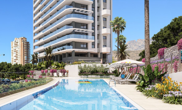 Nieuwbouw woningen - 1. Appartement / flat - Benidorm - Costa Blanca Noord