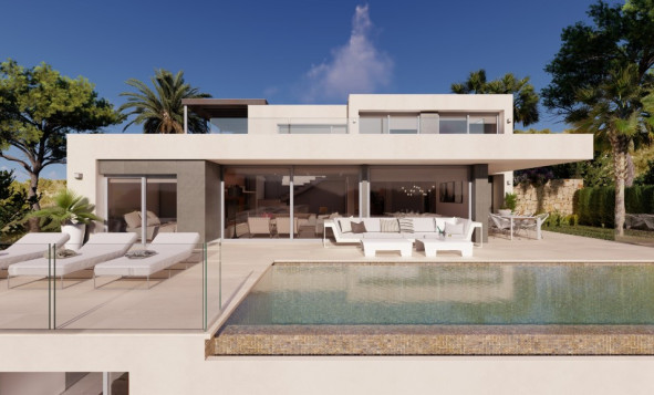 Nieuwbouw woningen - 3. Halfvrijstaand huis - Moraira - Costa Blanca Noord