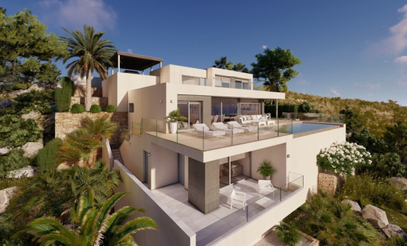 Nieuwbouw woningen - 3. Halfvrijstaand huis - Moraira - Costa Blanca Noord