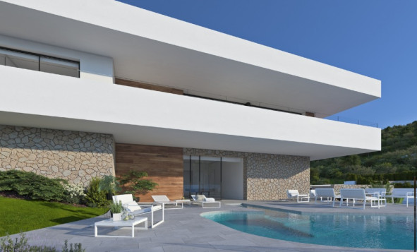 Nieuwbouw woningen - 3. Halfvrijstaand huis - Moraira - Costa Blanca Noord