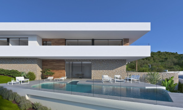 Nieuwbouw woningen - 3. Halfvrijstaand huis - Moraira - Costa Blanca Noord