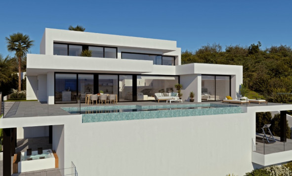 Nieuwbouw woningen - 3. Halfvrijstaand huis - Moraira - Costa Blanca Noord
