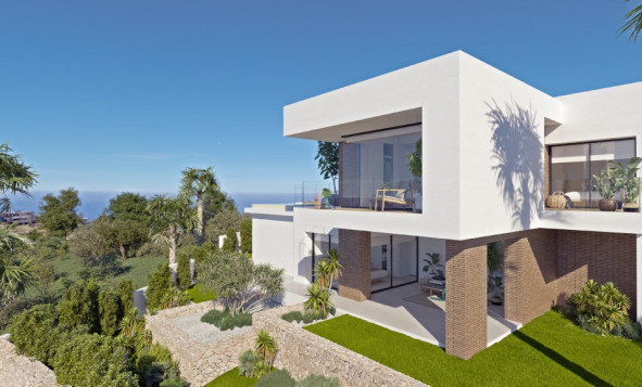 Nieuwbouw woningen - 3. Halfvrijstaand huis - Moraira - Costa Blanca Noord