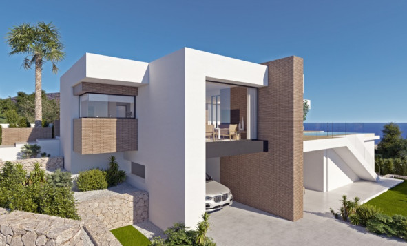 Nieuwbouw woningen - 3. Halfvrijstaand huis - Moraira - Costa Blanca Noord