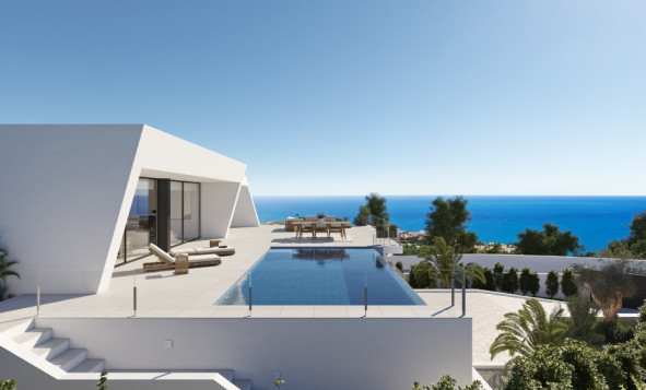 Nieuwbouw woningen - 3. Halfvrijstaand huis - Moraira - Costa Blanca Noord