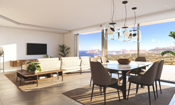 Nieuwbouw woningen - 3. Halfvrijstaand huis - Moraira - Costa Blanca Noord