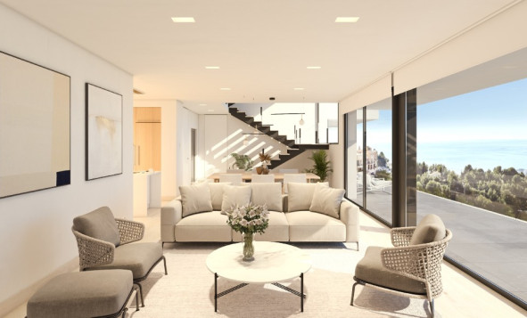 Nieuwbouw woningen - 3. Halfvrijstaand huis - Altea - Costa Blanca Zuid