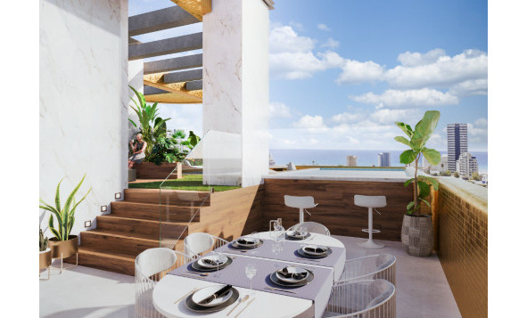 Nieuwbouw woningen - 1. Appartement / flat - Calpe - Costa Blanca Noord