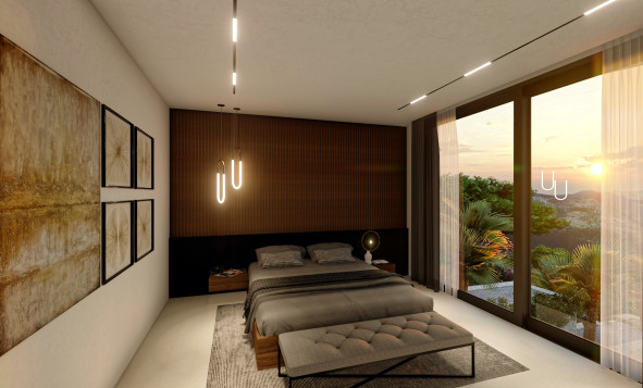 Nieuwbouw woningen - 3. Halfvrijstaand huis - Altea - Costa Blanca Zuid