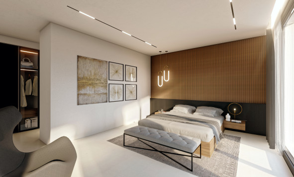 Nieuwbouw woningen - 3. Halfvrijstaand huis - Altea - Costa Blanca Zuid