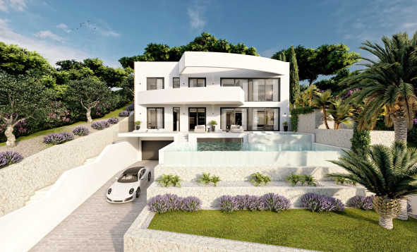 Nieuwbouw woningen - 3. Halfvrijstaand huis - Altea - Costa Blanca Zuid